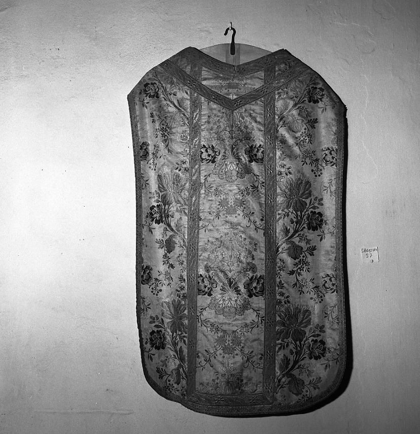 paramento liturgico, insieme - manifattura emiliano-romagnola (sec. XIX)