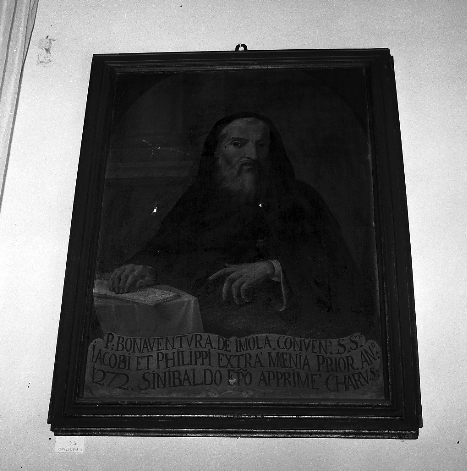 Padre Bonaventura da Imola (dipinto, elemento d'insieme) - ambito emiliano-romagnolo (sec. XVIII)