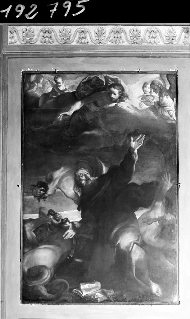 tentazione di Sant'Antonio abate (dipinto) di Crespi Giuseppe Maria detto Spagnolo (sec. XVII)