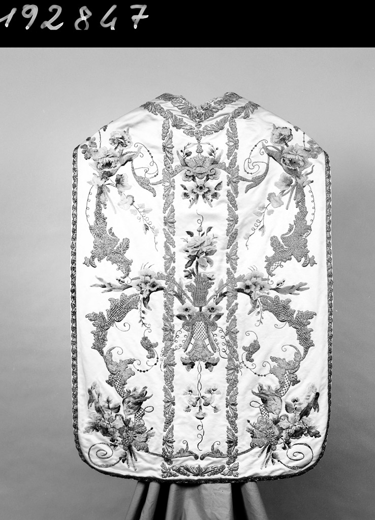 paramento liturgico, insieme - manifattura italiana (seconda metà sec. XVIII)