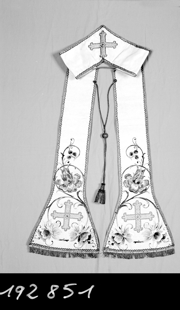 stola - manifattura emiliana (sec. XX)