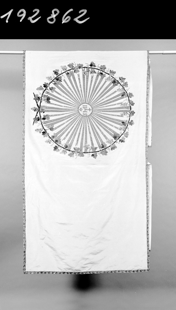 velo omerale - manifattura emiliana (seconda metà sec. XIX)