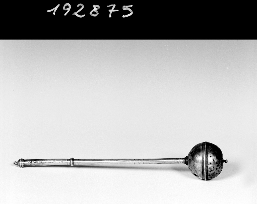 aspersorio - manifattura emiliana (sec. XIX)