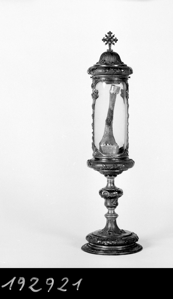 reliquiario architettonico - manifattura emiliana (sec. XVIII)