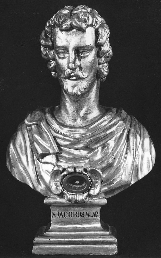San Giacomo maggiore (reliquiario - a busto) - ambito emiliano (secc. XVIII/ XIX)