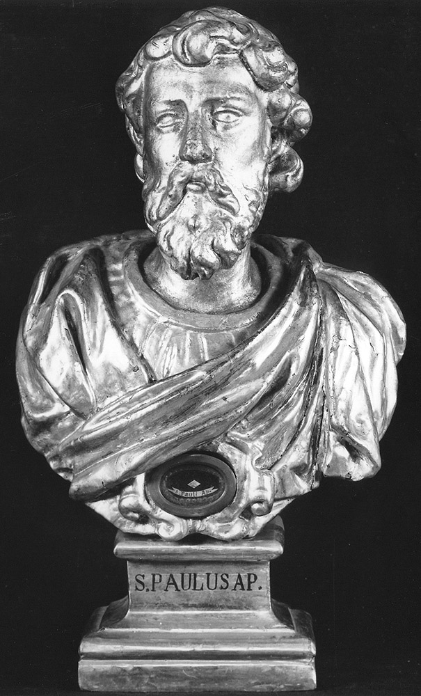 San Paolo (reliquiario - a busto) - ambito emiliano (secc. XVIII/ XIX)