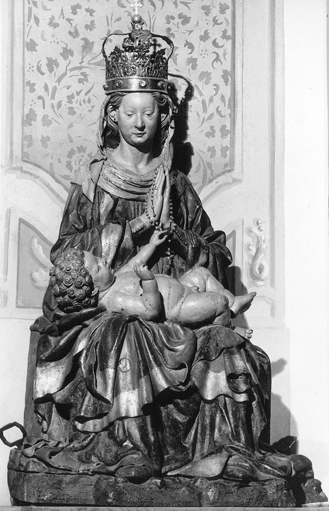 Madonna con Bambino (statua) di Lombardi Alfonso (inizio sec. XVI)
