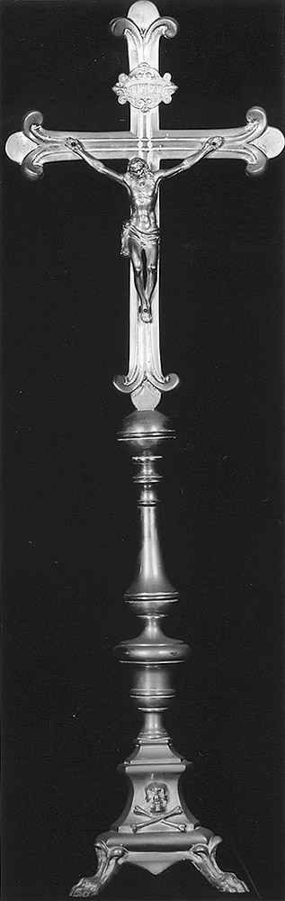 croce d'altare - manifattura emiliana (secc. XVIII/ XIX)