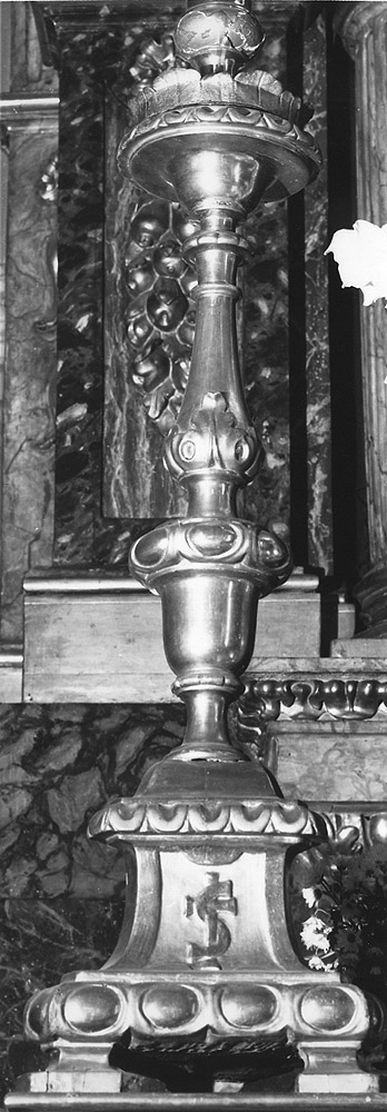 candelabro - manifattura emiliana (seconda metà sec. XVIII)
