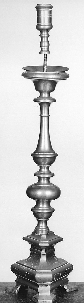 candeliere - manifattura emiliana (secc. XVIII/ XIX)