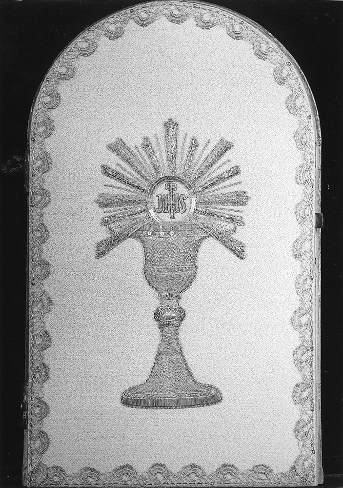 sportello di tabernacolo - manifattura emiliana (secondo quarto sec. XX)