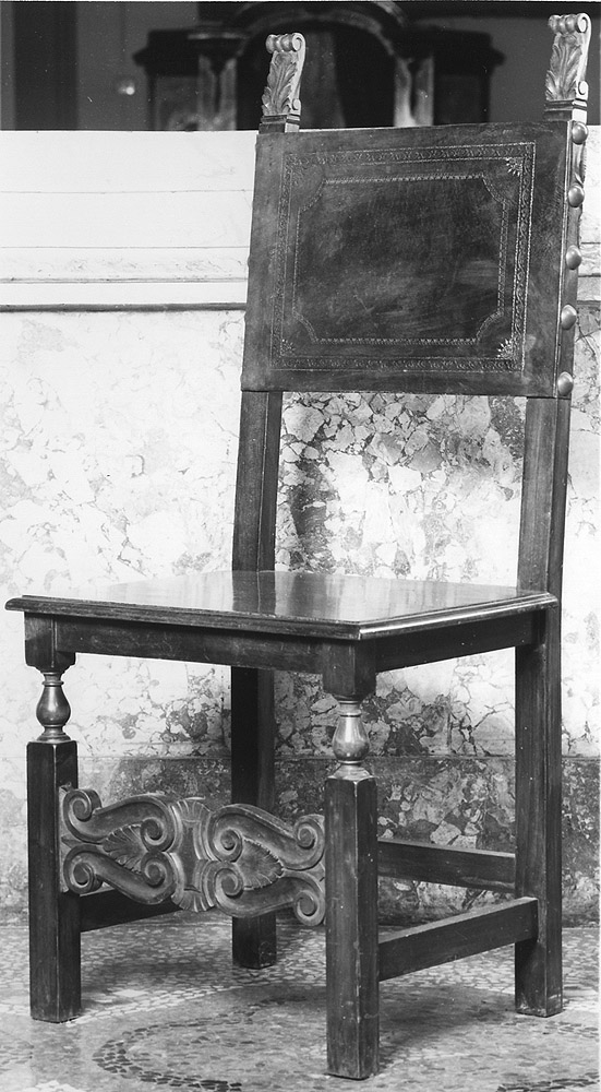 sedia - manifattura emiliana (secc. XIX/ XX)