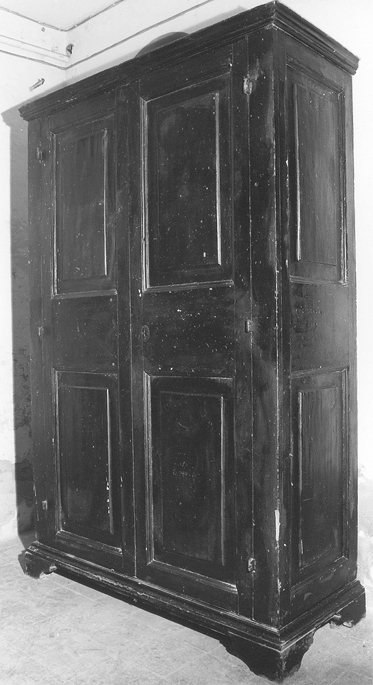 armadio - manifattura emiliana (secc. XIX/ XX)
