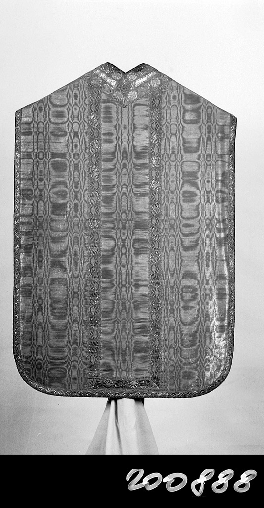 paramento liturgico, insieme - manifattura emiliana (prima metà sec. XIX)