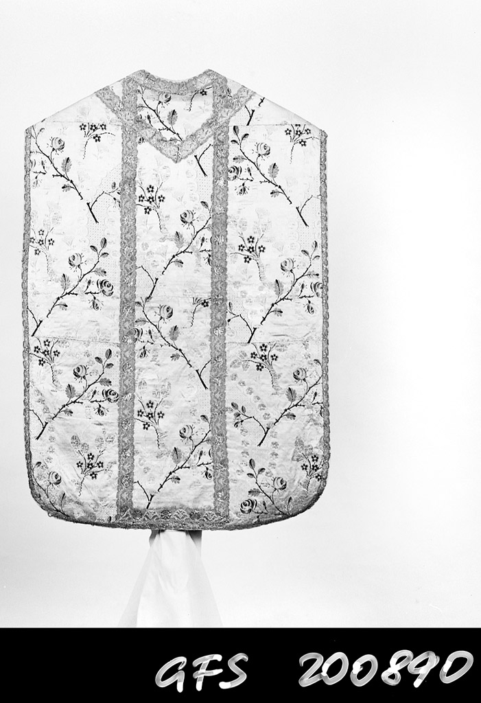 paramento liturgico, insieme - manifattura emiliana (seconda metà sec. XVIII)