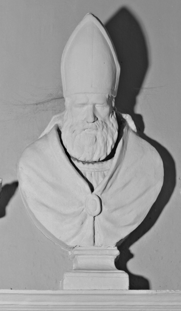 busto di vescovo (busto) - ambito bolognese (secc. XVIII/ XIX)
