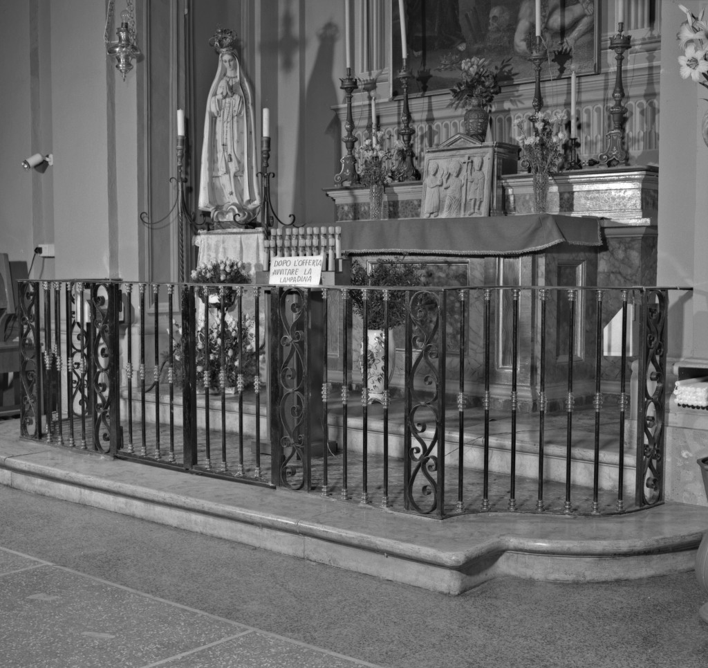 balaustrata - manifattura bolognese (seconda metà sec. XIX)