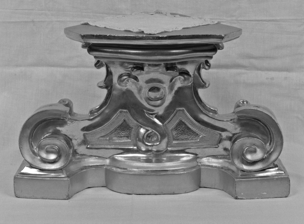 espositorio eucaristico - manifattura emiliana (seconda metà sec. XIX)