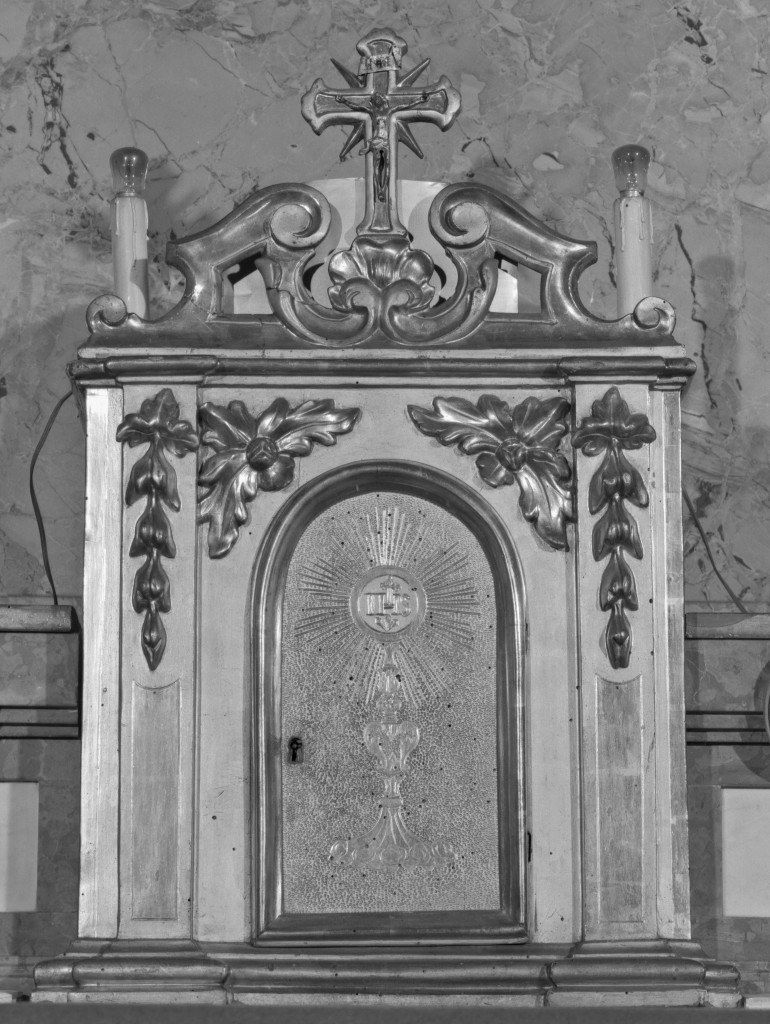 tabernacolo - manifattura emiliana (secc. XVIII/ XIX)