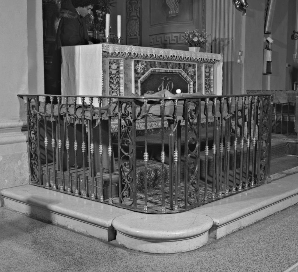 balaustrata - manifattura bolognese (seconda metà sec. XIX)