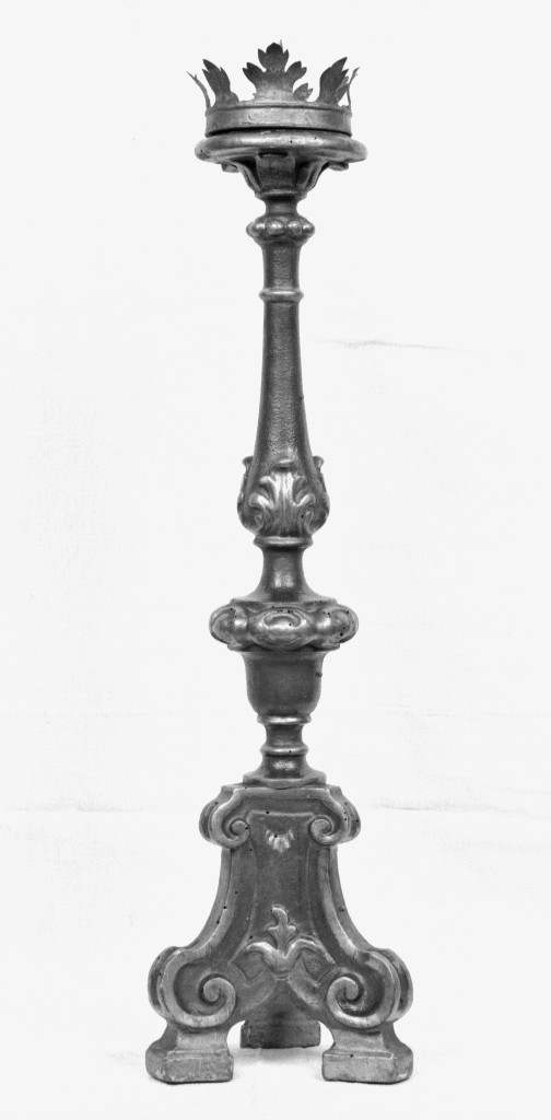 candeliere - manifattura emiliana (secc. XVIII/ XIX)