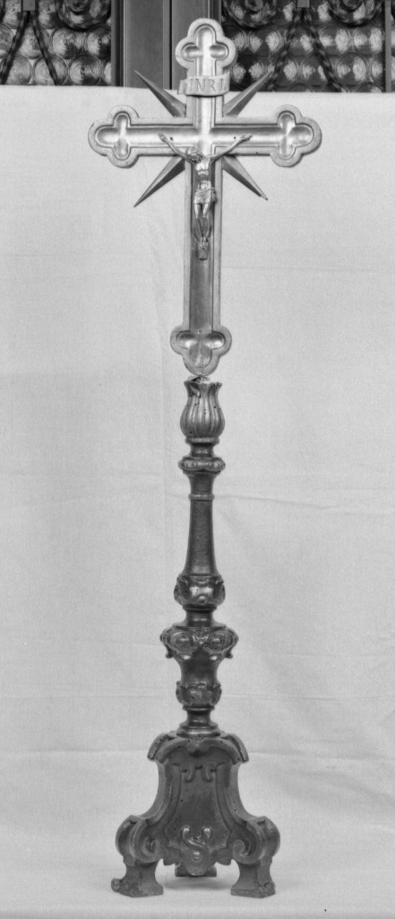 croce d'altare - manifattura emiliana (secc. XVIII/ XIX)