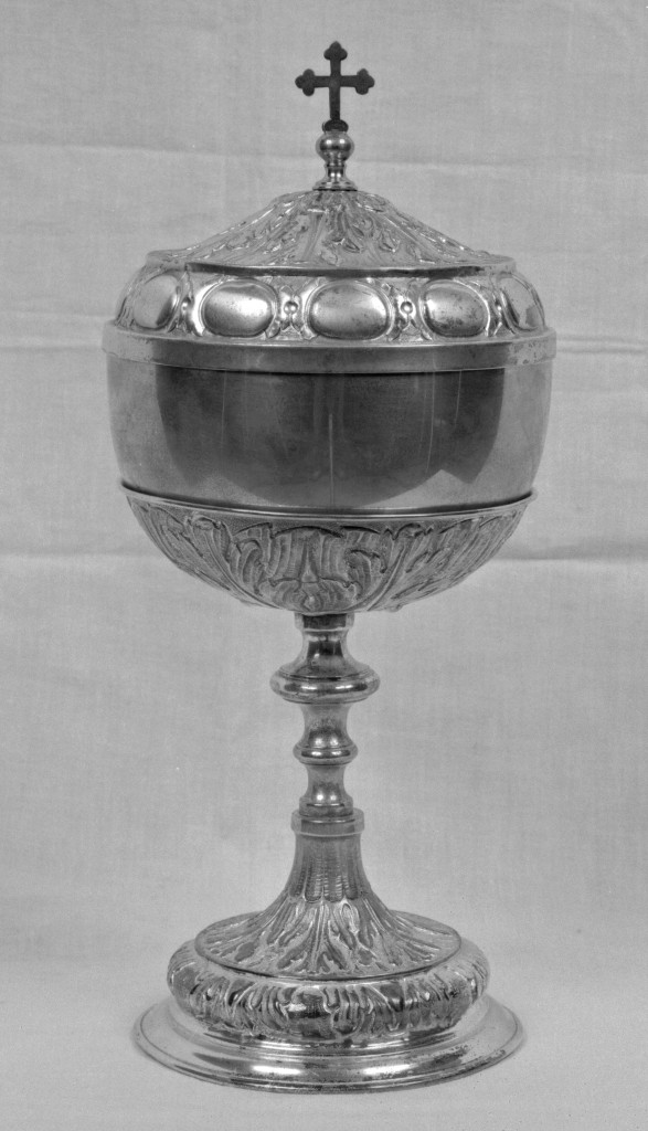 pisside - manifattura emiliana (seconda metà sec. XVIII)