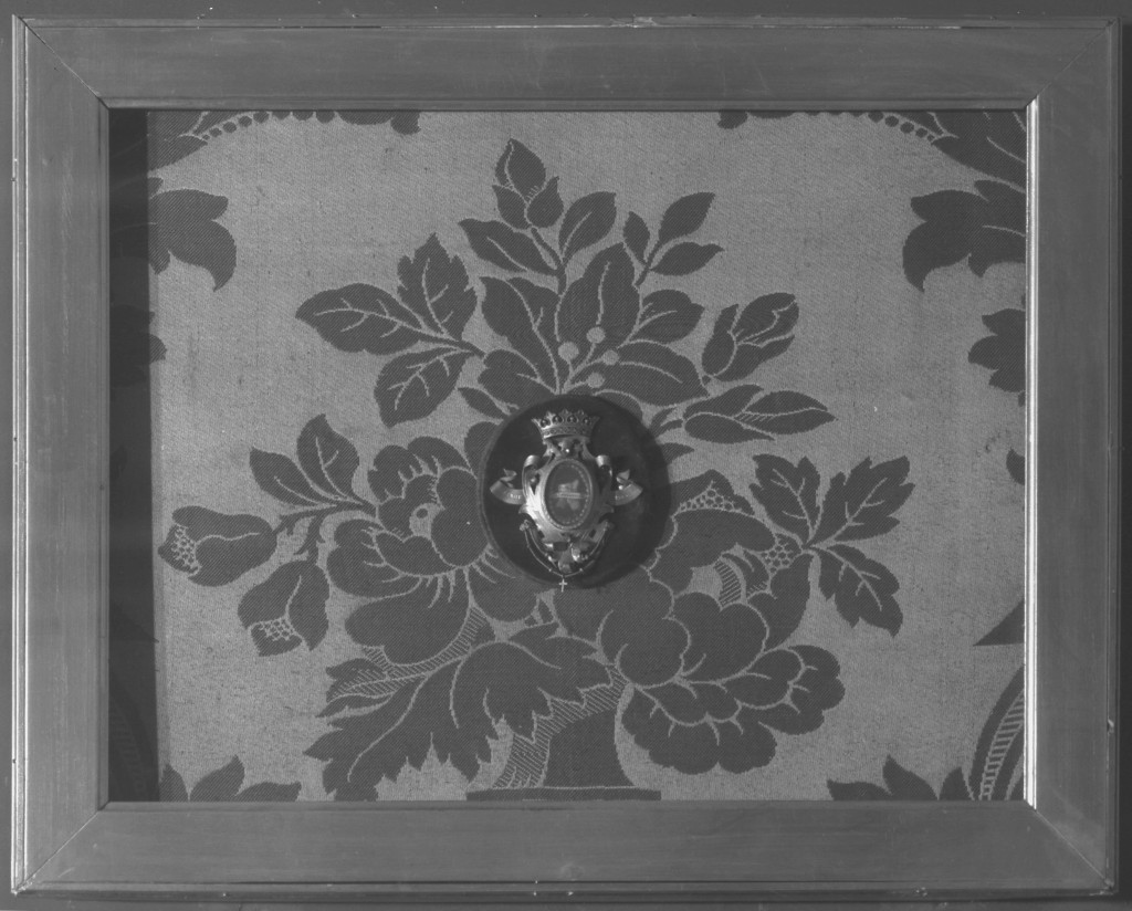 reliquiario - a tabella - manifattura bolognese (primo quarto sec. XX)