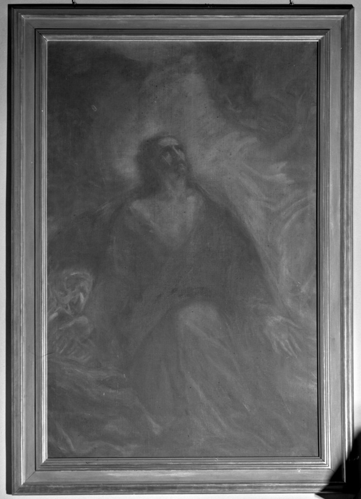 orazione di Cristo nell'orto di Gethsemani (dipinto) di Montevecchi Amleto (sec. XX)