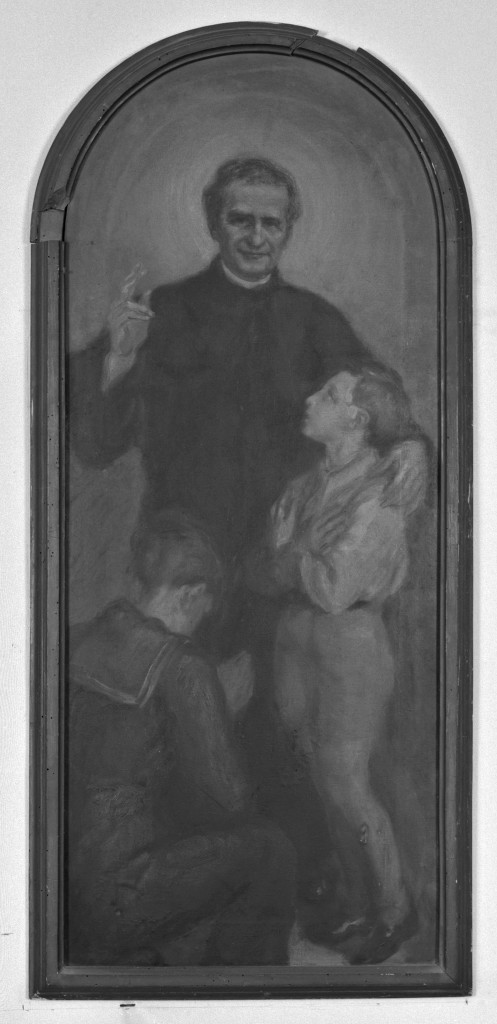 San Giovanni Bosco (dipinto) di Montevecchi Amleto (sec. XX)