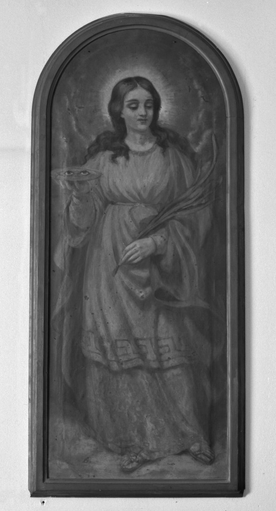 Santa Lucia (dipinto) di Montevecchi Amleto (sec. XX)