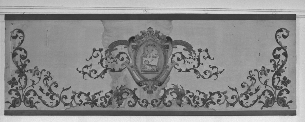 Agnus Dei; Monogramma mariano (paliotto) - manifattura bolognese (sec. XX)