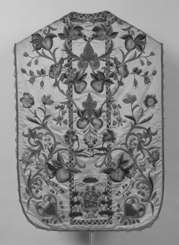 paramento liturgico, insieme - manifattura emiliana (seconda metà sec. XVIII)