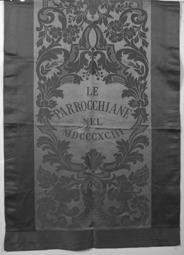 parato da chiesa - manifattura bolognese (sec. XIX)