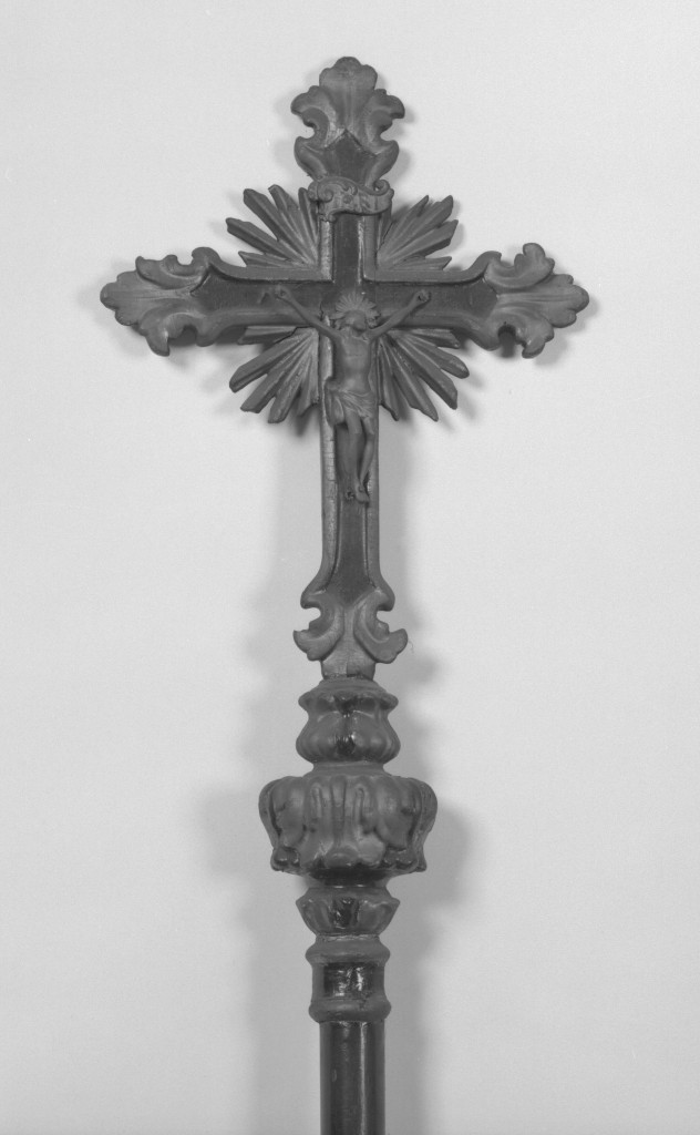 croce processionale - manifattura emiliana (seconda metà sec. XVIII)
