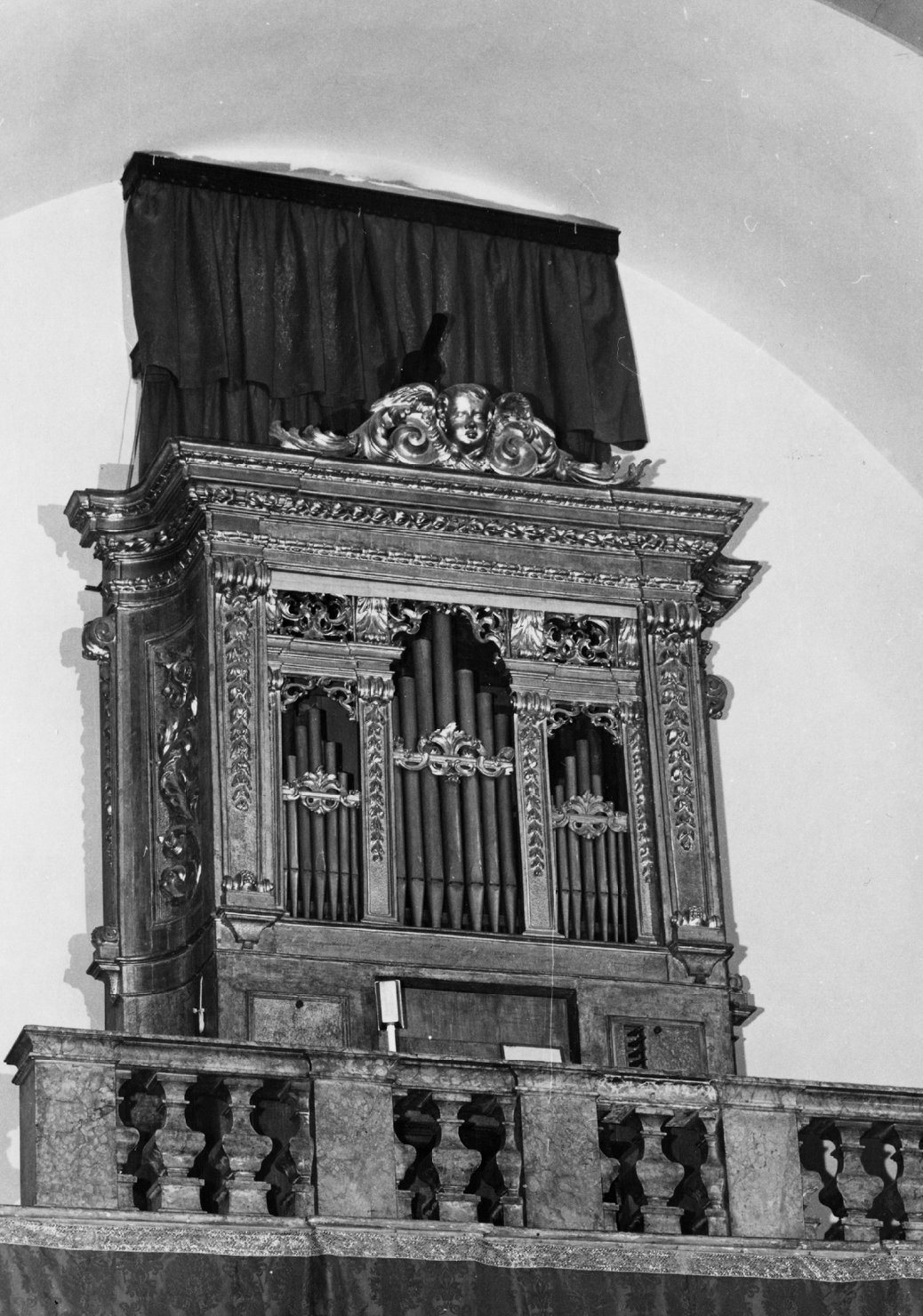 cassa d'organo - ambito emiliano (sec. XVII)