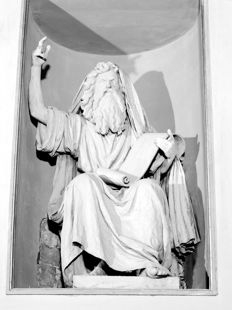 profeta (statua) - ambito bolognese (sec. XIX)