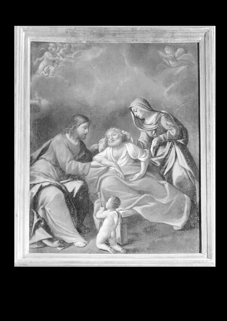 morte di San Giuseppe (dipinto) - ambito bolognese (secc. XVIII/ XIX)