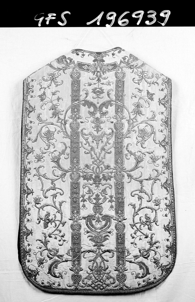 paramento liturgico, insieme - ambito emiliano (seconda metà sec. XVIII)