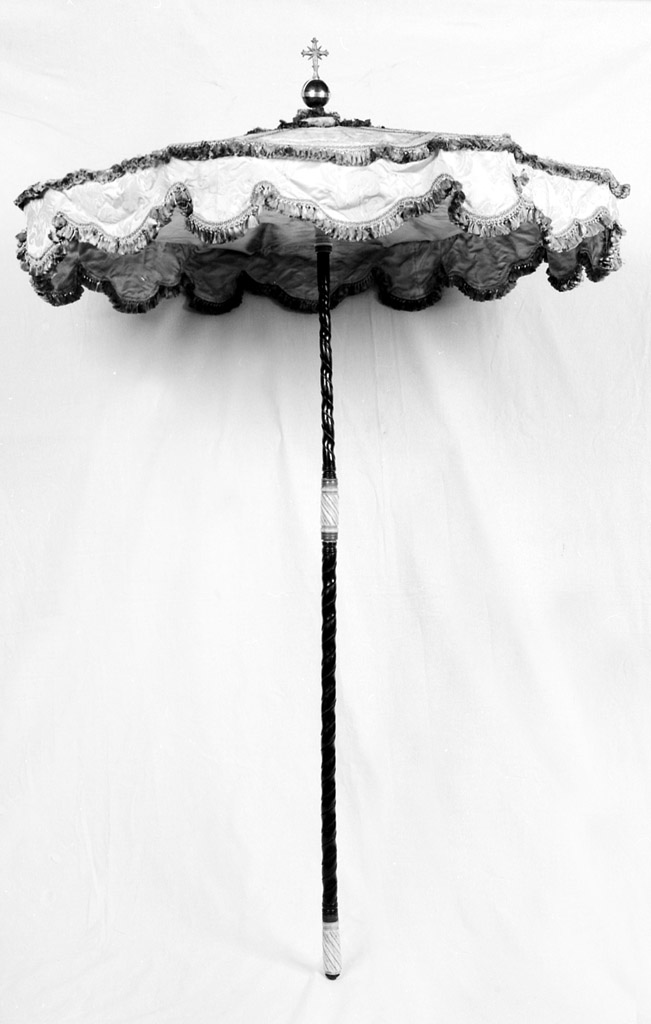 ombrellino processionale - ambito bolognese (seconda metà sec. XIX)