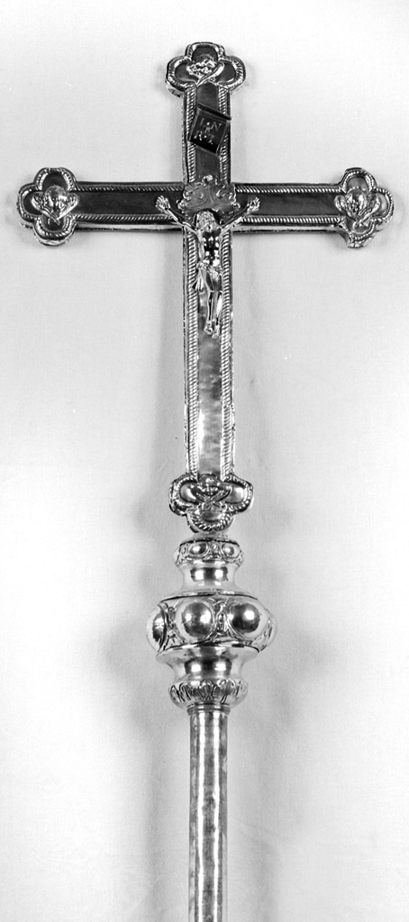 croce processionale - ambito emiliano (sec. XVIII)