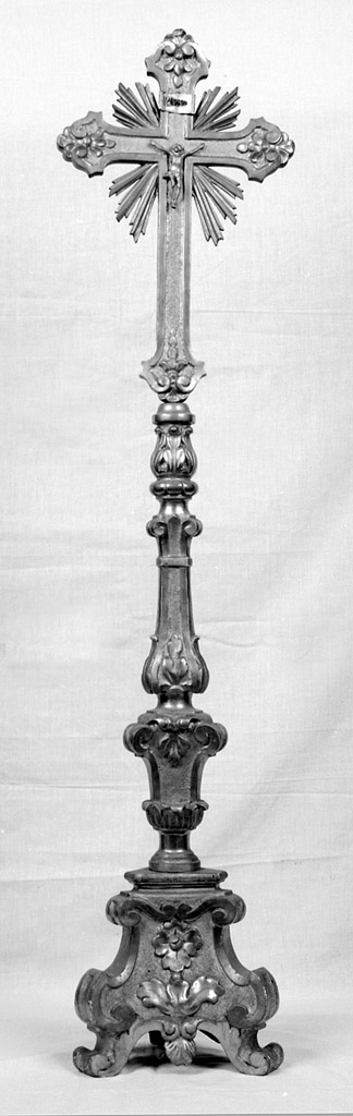 croce d'altare - ambito emiliano (sec. XVIII)