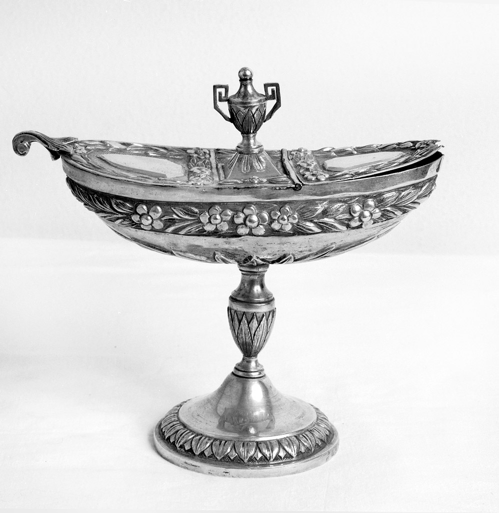 navicella portaincenso di Zandonati Lorenzo (ultimo quarto sec. XVIII)