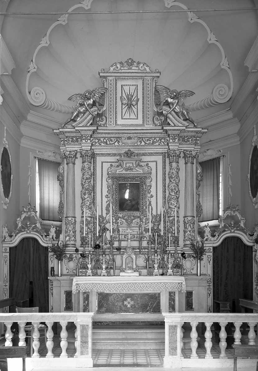 altare maggiore di Veggiani Fabrizio (sec. XVIII, sec. XIX)