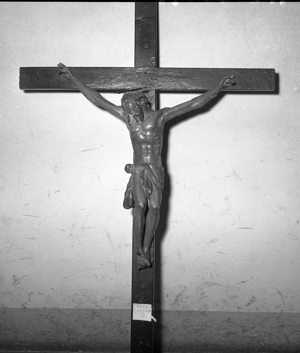 Cristo crocifisso (crocifisso) di Algardi Alessandro (maniera) (sec. XVII)