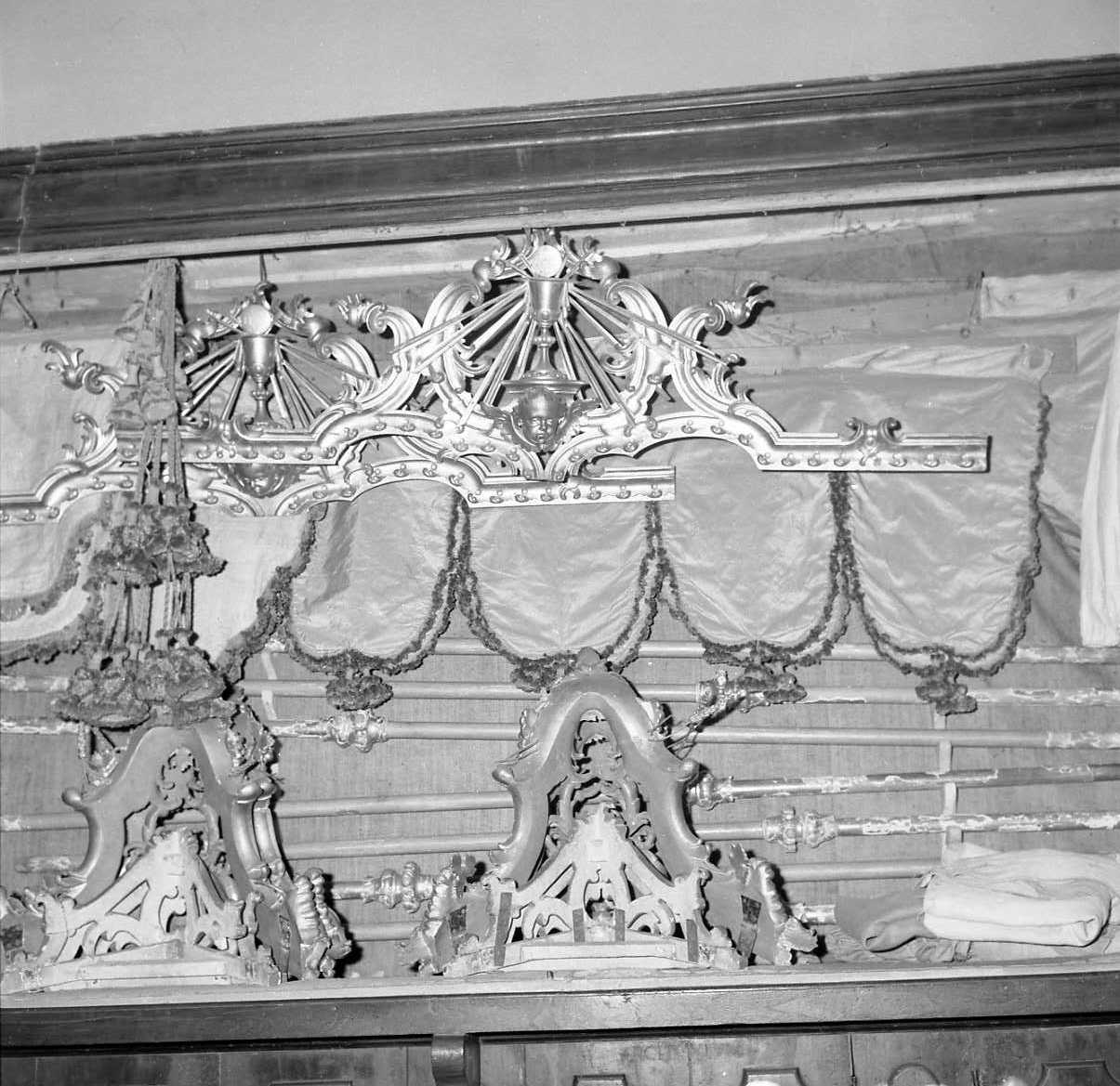 baldacchino processionale - bottega emiliana (sec. XVIII)