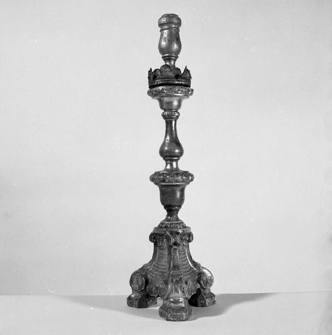 candeliere, serie - manifattura bolognese (seconda metà sec. XVIII)