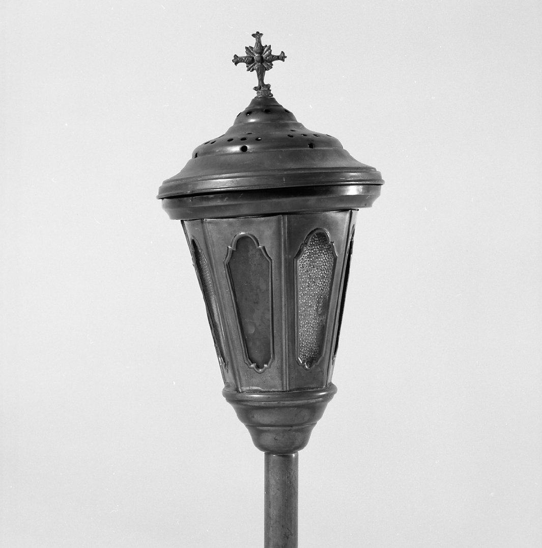 lanterna processionale - manifattura bolognese (prima metà sec. XIX)