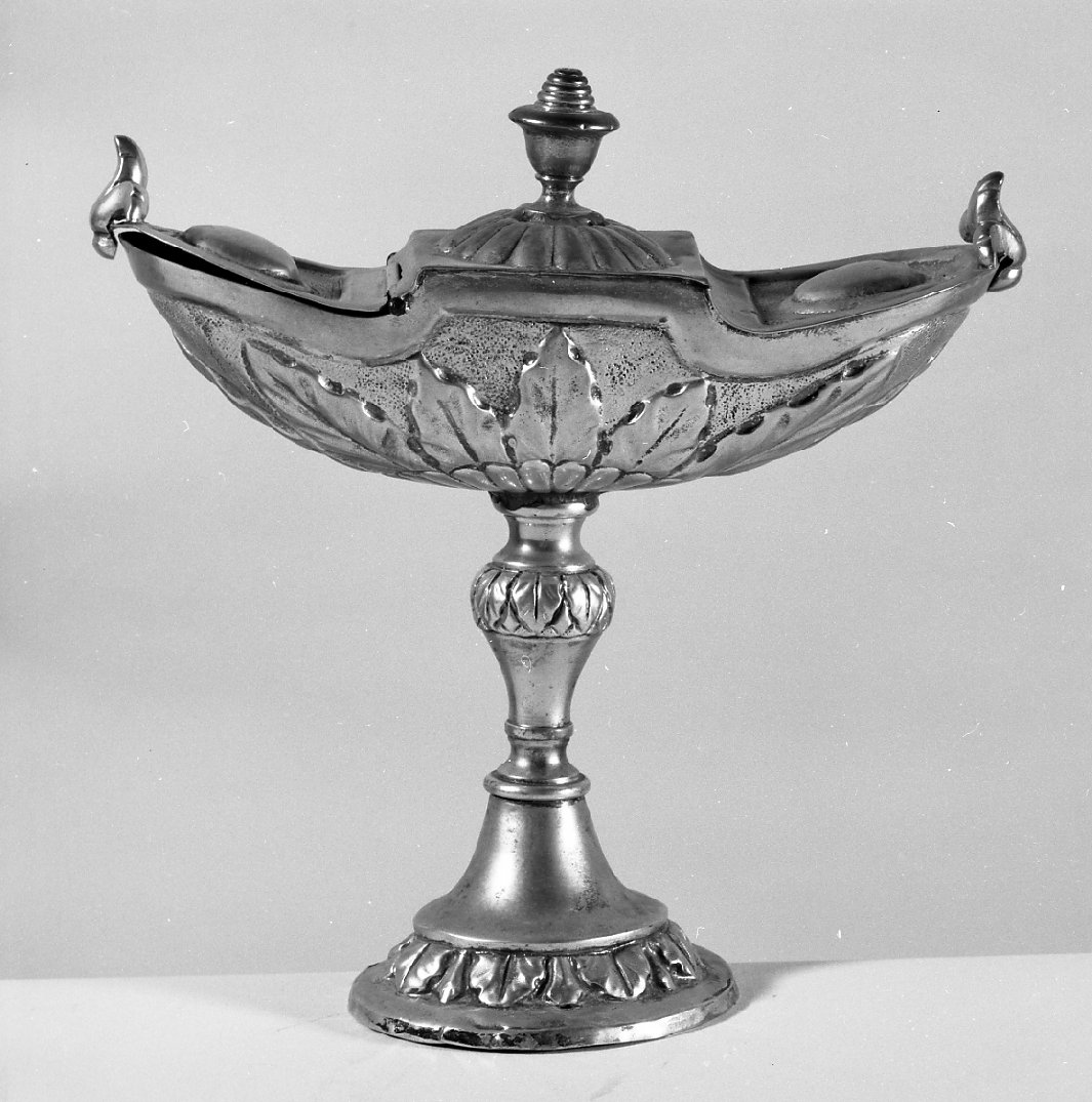 navicella portaincenso - manifattura bolognese (seconda metà sec. XVIII)