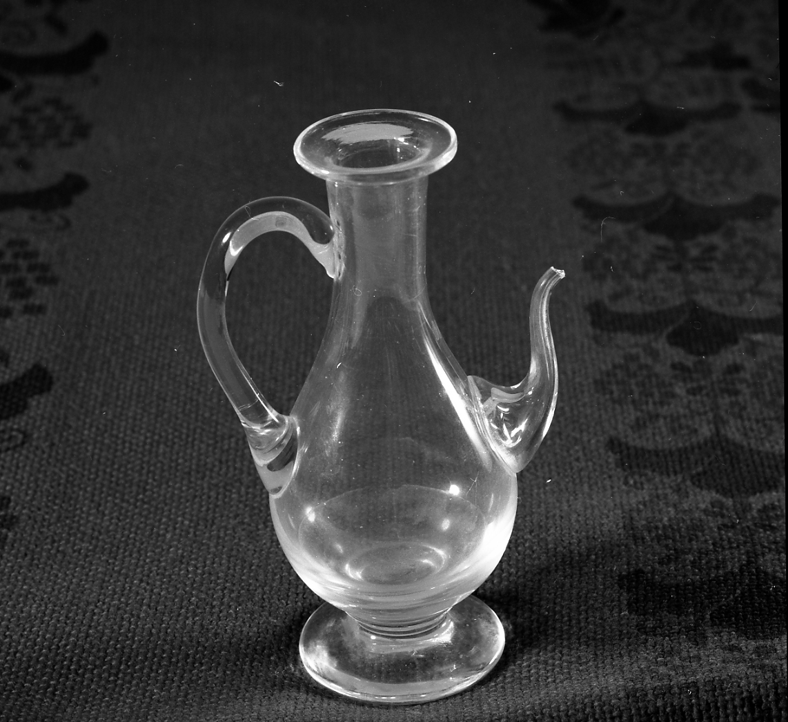 ampollina per l'acqua - manifattura bolognese (inizio sec. XIX)